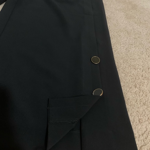 Wide Leg Cropped Pant /Sz 12 - Picture 5 of 7